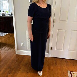 Formal Royal Blue gown size 10